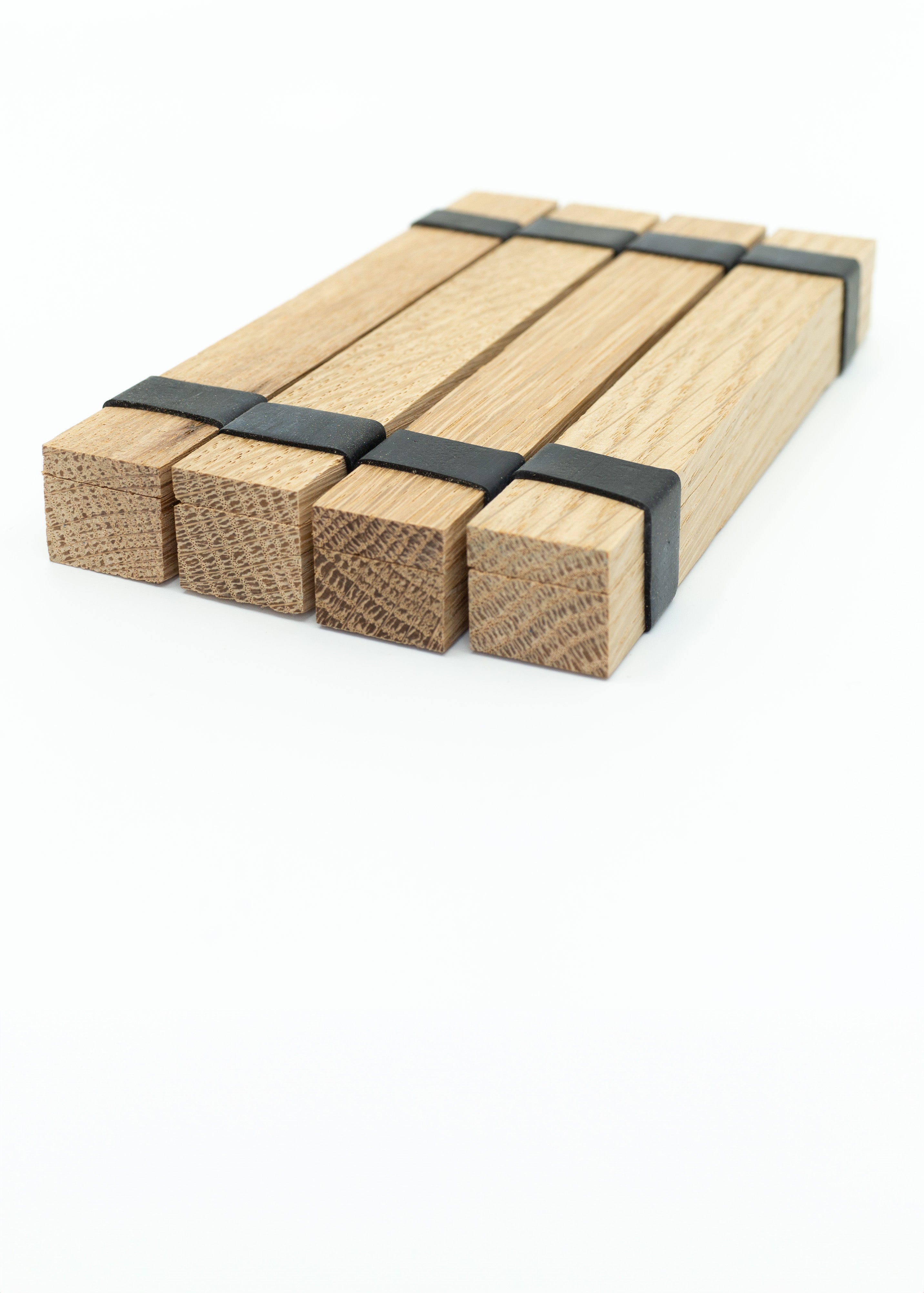 Nesting blocks shown from the rear to demonstrate that they do not have rear entries.