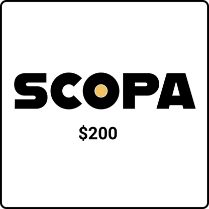 Scopa Gift Card - Scopa